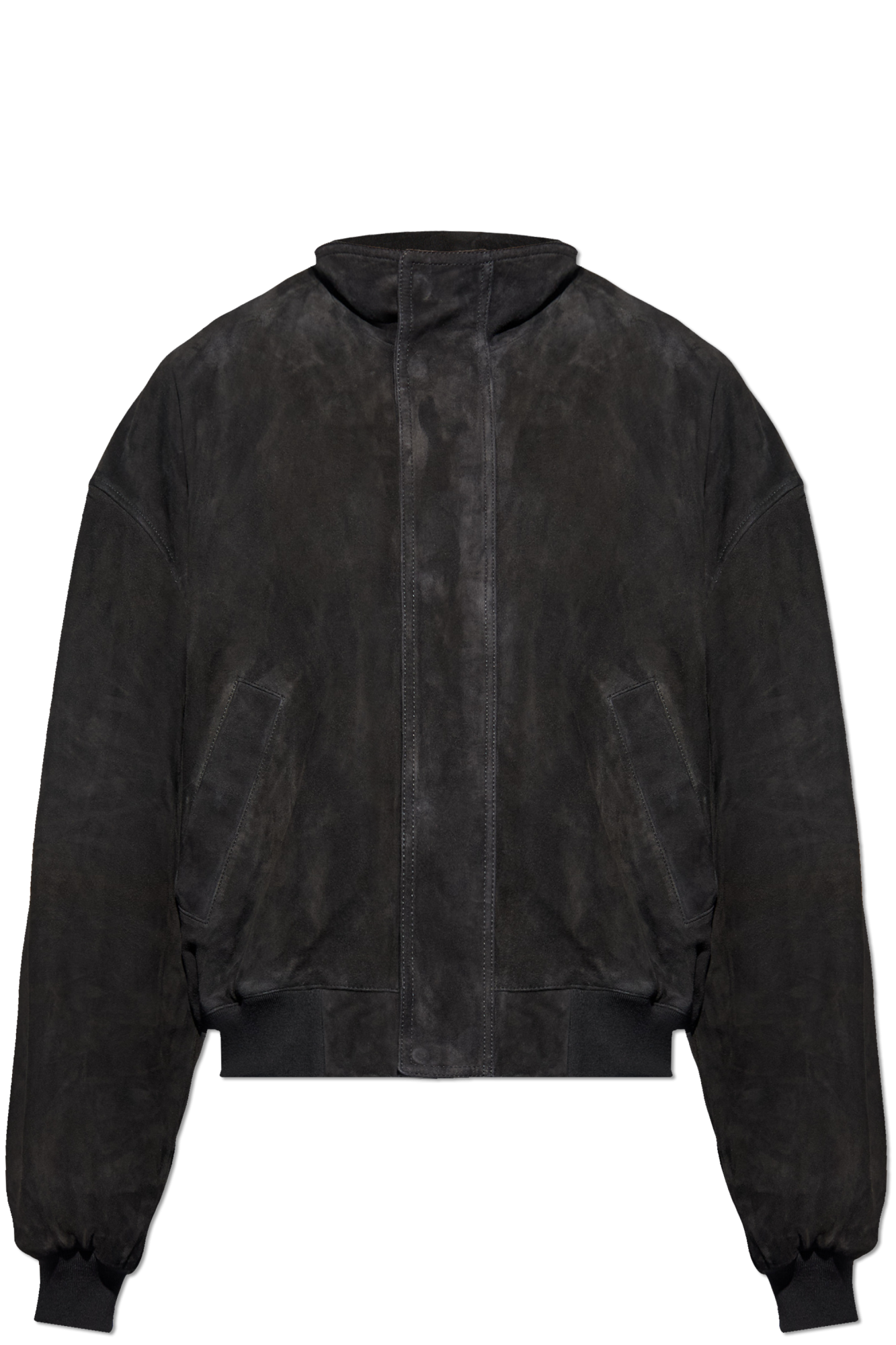 Balenciaga Suede jacket with stand-up collar | Men's | Vitkac